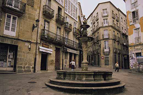 ourense plaza casco vello